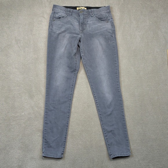 Democracy Ab solution Size 8 Womens Gray Skinny Jeans Stretch B1105MCF2 — photo 2